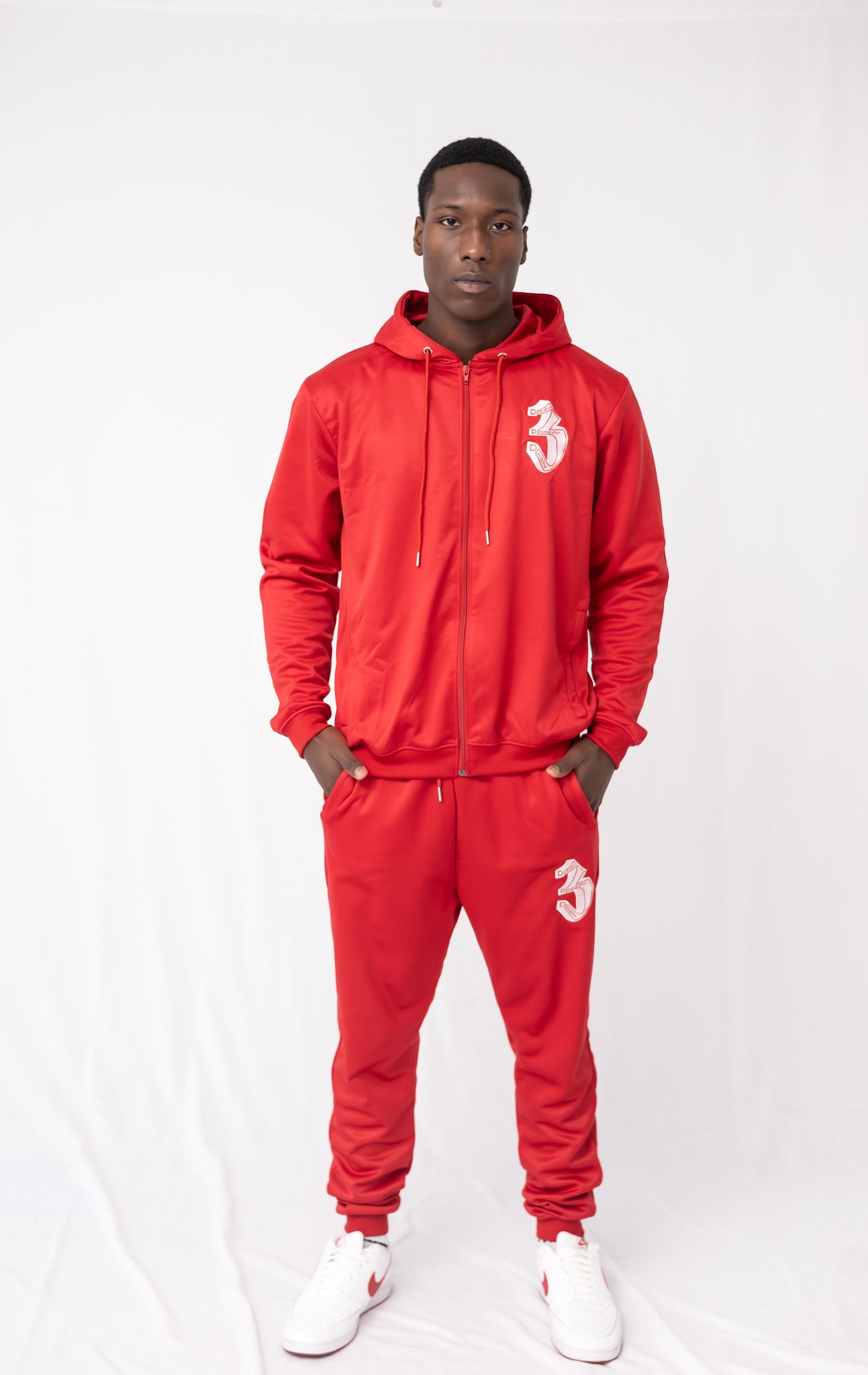 Fire Red Tracksuit