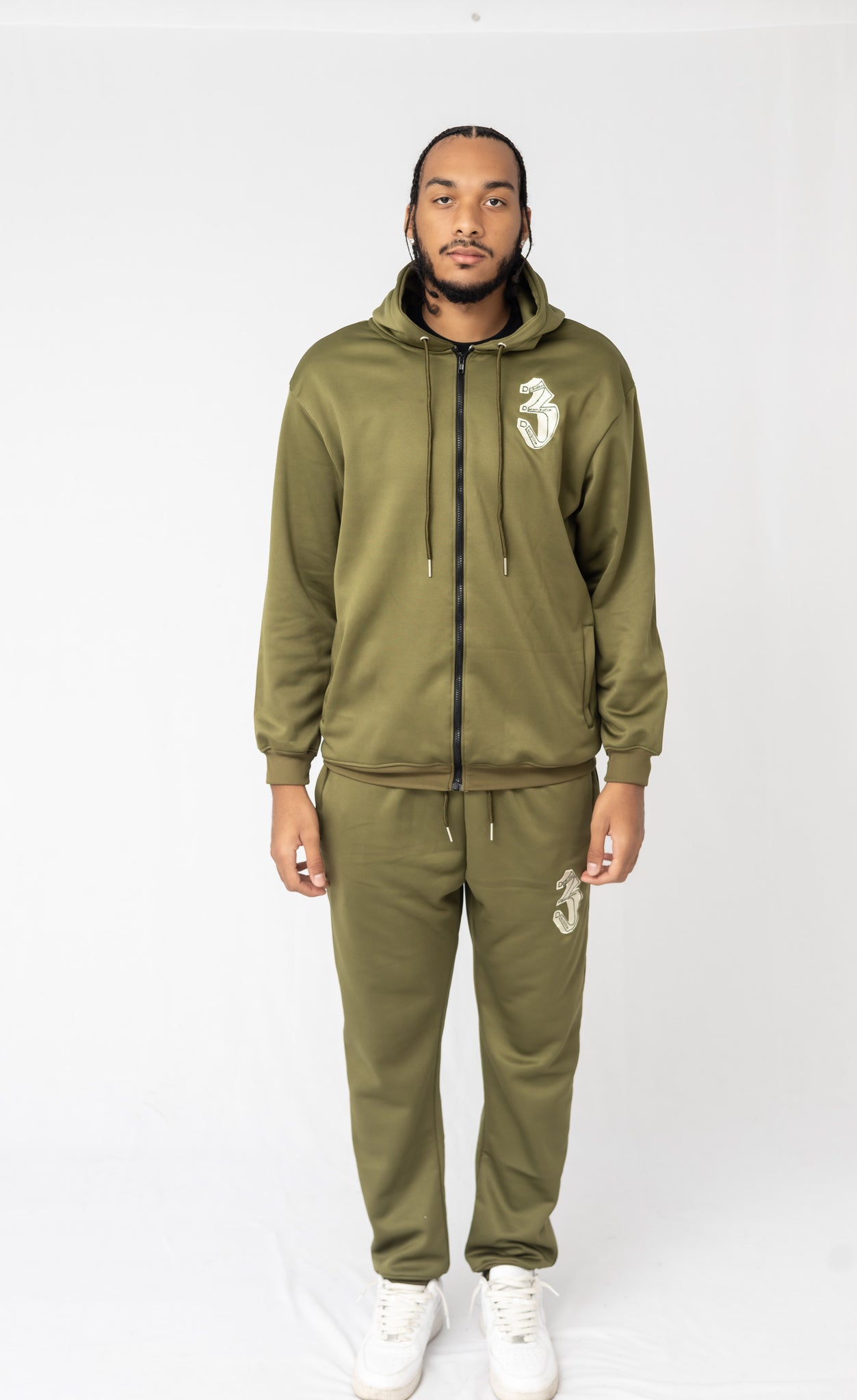 Olive Green Tracksuit